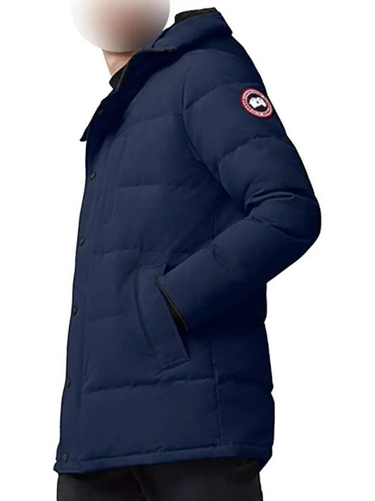 Carson Hooded Padding Parka Atlantic Navy - CANADA GOOSE - BALAAN 2