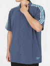 Back Logo Short Sleeve Shirt Blue - ADIDAS - BALAAN 2