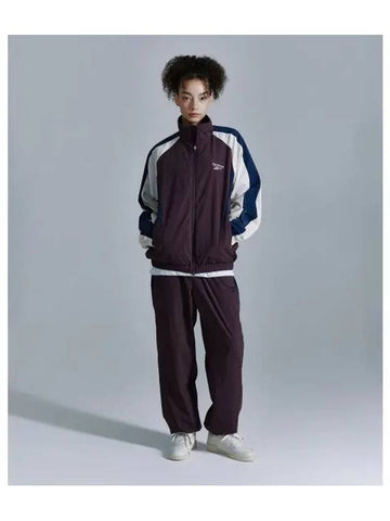 Flow warm up jogger pants burgundy - REEBOK - BALAAN 1