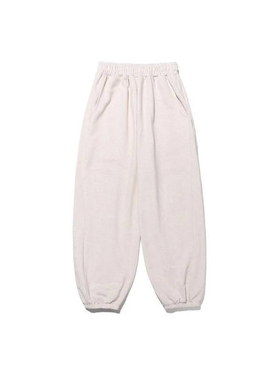 Wide Training Pants Oatmeal - TAILOR STUDIO - BALAAN 2