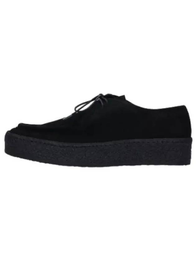 lychee crepe sole lace up shoes black sneakers - STUDIO NICHOLSON - BALAAN 1