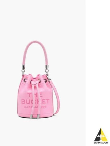 Leather The Mini Bucket Fluro Candy Pink MBBAW23035PCH - MARC JACOBS - BALAAN 1