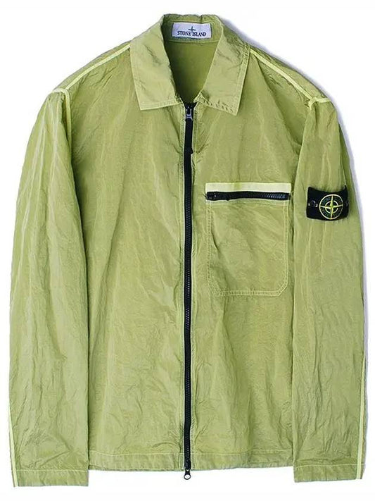 Nylon Metal Econyl Regenerated Zip-Up Jacket Yellow - STONE ISLAND - BALAAN 2