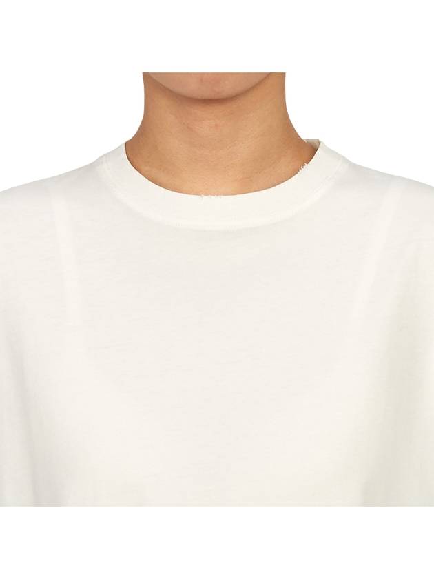 Vintage Short Sleeve T-Shirt White - GOLDEN GOOSE - BALAAN.
