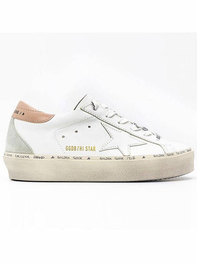 High Star Low Top Sneakers White Pink Tab - GOLDEN GOOSE - BALAAN 2