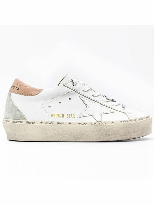 High Star Low Top Sneakers White Pink Tab - GOLDEN GOOSE - BALAAN 2