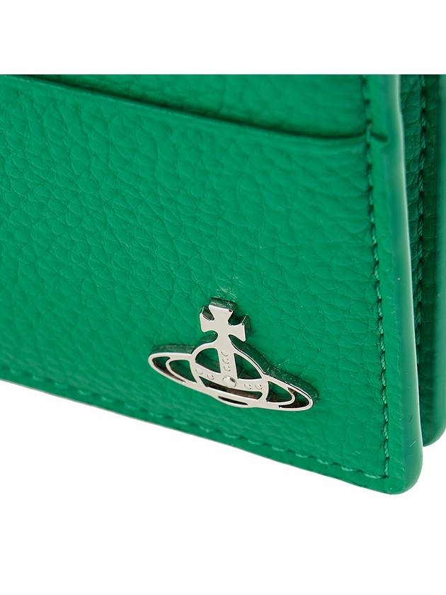 Re-Vegan Card Wallet Green - VIVIENNE WESTWOOD - BALAAN 7