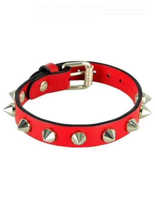 Loubilink Spike Bracelet Red - CHRISTIAN LOUBOUTIN - BALAAN 2