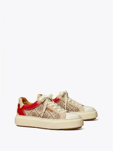 Monogram Ladybug Sneakers Red Domestic Product GM0022083000290 - TORY BURCH - BALAAN 1