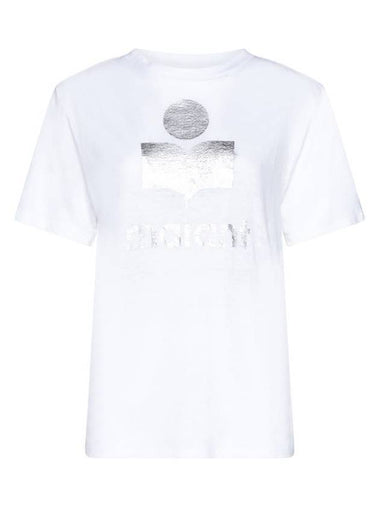 Zwell Linen Short Sleeve T Shirt - ISABEL MARANT - BALAAN 1