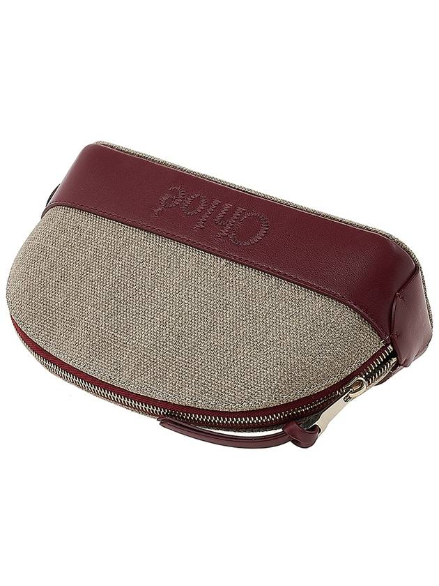 WoMen's Sense Pouch Bag Beige Red - CHLOE - BALAAN 5