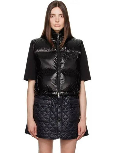 Black blanket down vest 232111F061036 1149668 - MONCLER - BALAAN 1