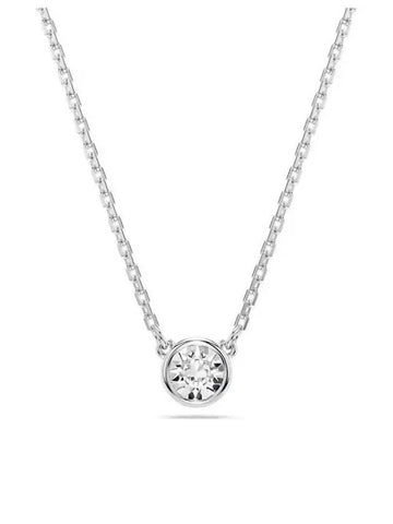 Imber Crystal Pendant Necklace Silver - SWAROVSKI - BALAAN 1