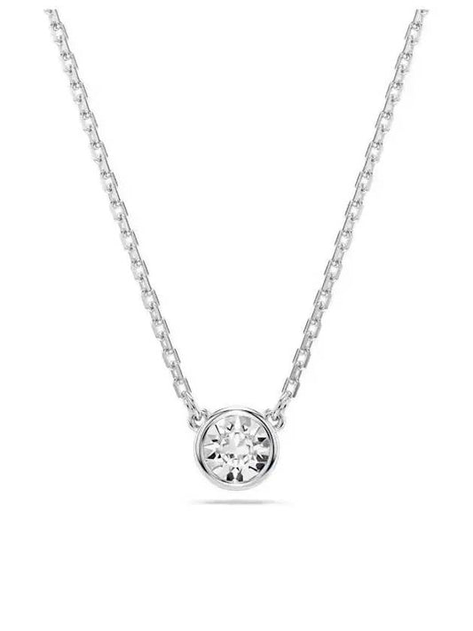 Imber Crystal Pendant Necklace Silver - SWAROVSKI - BALAAN 1