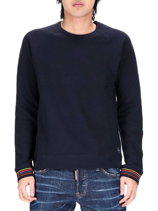 Logo M1A 2990M AU807B 48 Men s brushed lining sweatshirt - PAUL SMITH - BALAAN 1