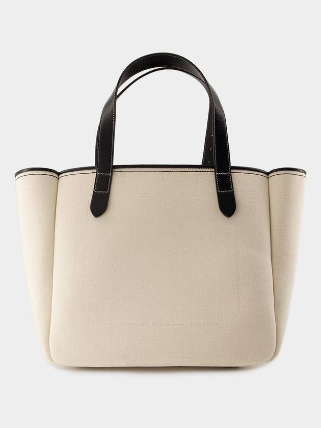 Belt Tote Bag - J.W. Anderson - Leather - White - JW ANDERSON - BALAAN 3