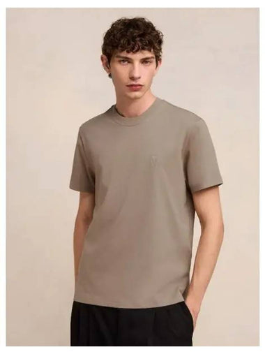 Unisex Adc T shirt blouse southern light taupe color contemporary domestic product GM0024020140773 - AMI - BALAAN 1