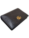 Women s 456126 GG Marmont Black Card Case Half Wallet - GUCCI - BALAAN 4