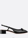 Dior Ballet Slingback Pumps Black Quilted Cannage Calfskin - DIOR - BALAAN 2