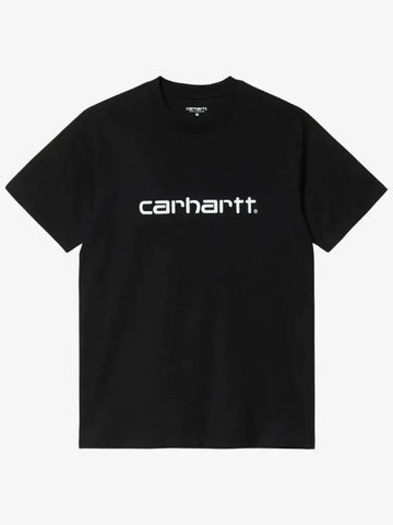 Carhartt WIP Script T Shirt Black I031047 0D2 XX - CARHARTT WIP - BALAAN 1