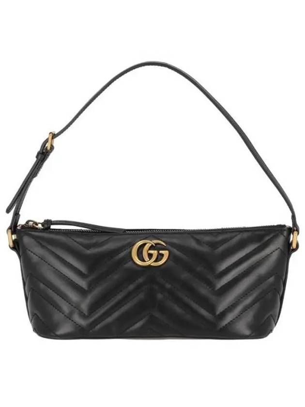 GG Marmont Shoulder Bag Black - GUCCI - BALAAN 2