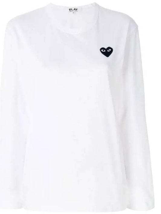 P1T120 Black Heart Waffen Long Sleeve T-Shirt AZ T120 051 2 - COMME DES GARCONS - BALAAN 1