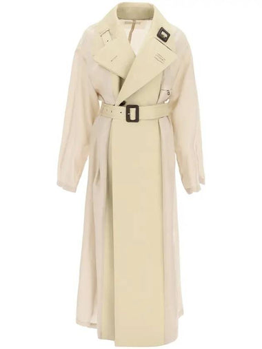 Panelled Trench Coat Beige - MAISON MARGIELA - BALAAN 1