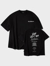 EL Street Artwork Oversized Fit Short Sleeve T-Shirt Black - ELIMENO - BALAAN 2