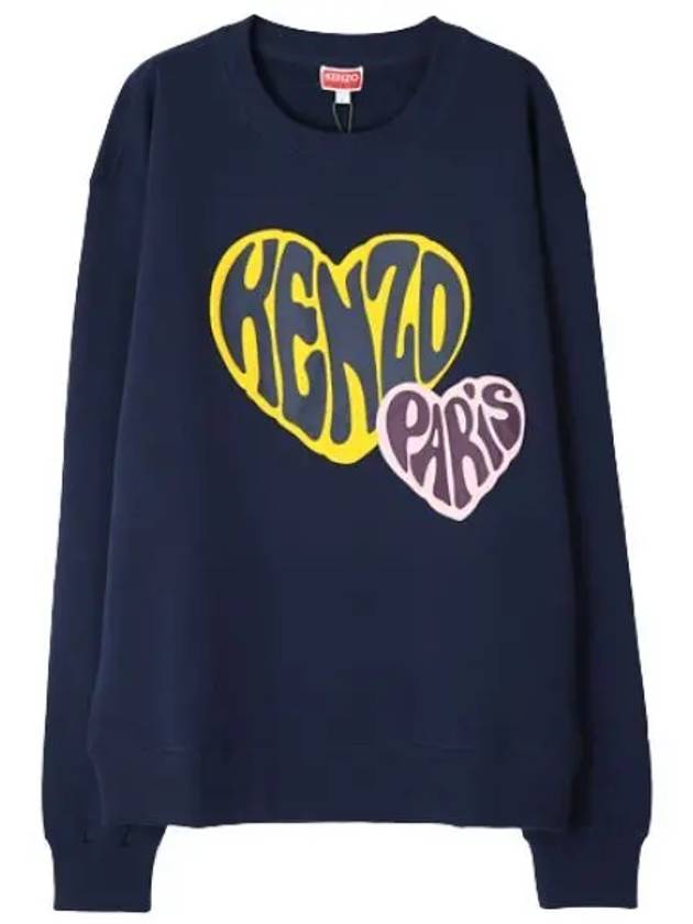 Heart logo printing sweatshirt - KENZO - BALAAN 1