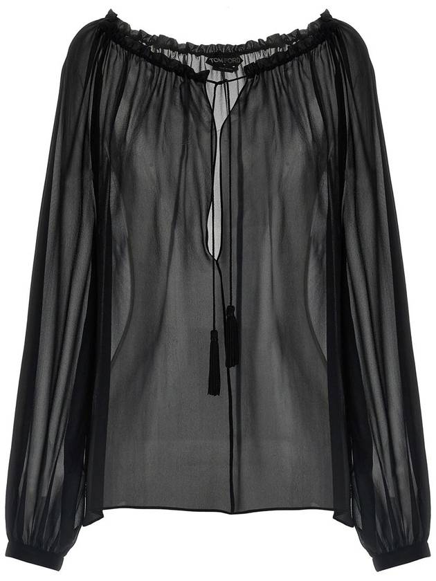 Tom Ford Silk Blouse - TOM FORD - BALAAN 1