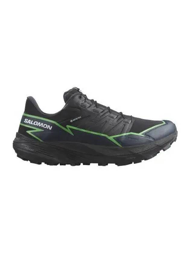 Thundercross GTX Low Top Sneakers Black Green Gecko Black - SALOMON - BALAAN 2