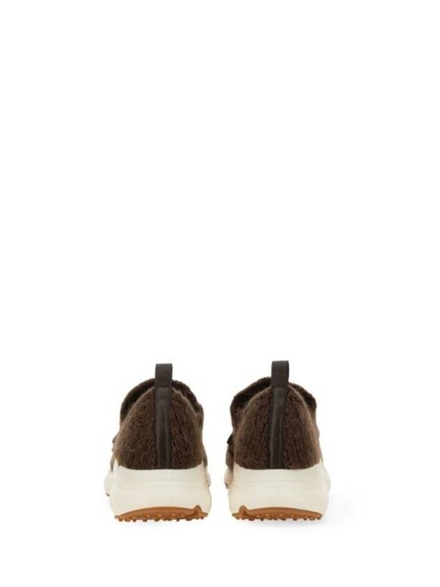 Kate Knit Low-Top Sneakers Brown - TOD'S - BALAAN 5