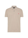 Zeno 01 Cotton Pique Polo Shirt Amaretto - PEUTEREY - BALAAN 1