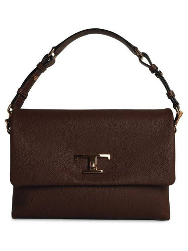 Tod'S 'Timeless' Medium Brown Leather Crossbody Bag - TOD'S - BALAAN 1