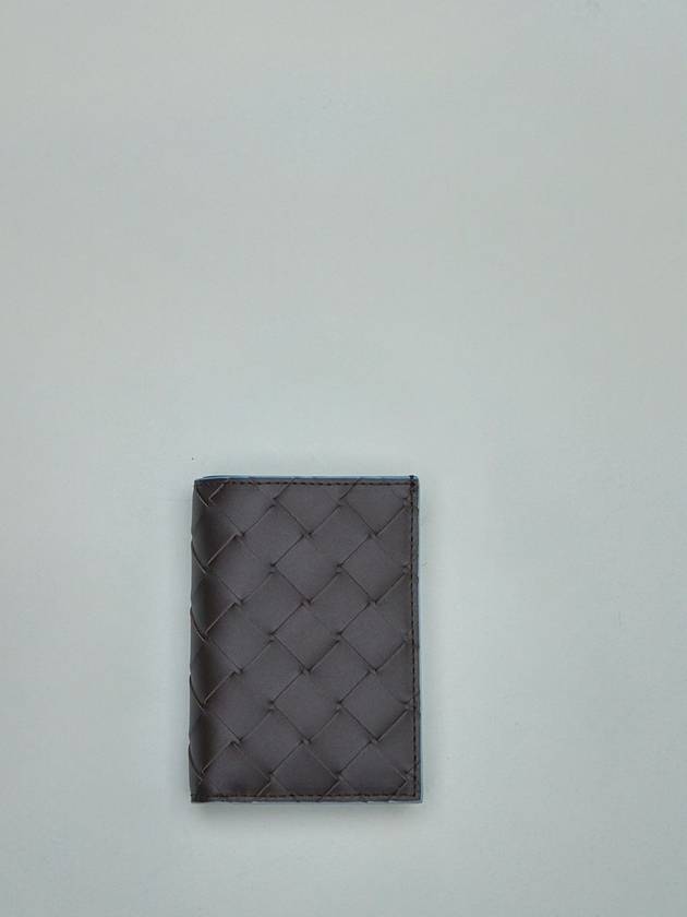 Intrecciato Leather Bicycle Wallet Black - BOTTEGA VENETA - BALAAN 2