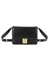 Box Leather 4G Medium Shoulder Bag Black - GIVENCHY - BALAAN 3