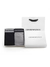 2 pieces cotton men's boxer shorts drawstring 111210B 2 pieces - EMPORIO ARMANI - BALAAN 3