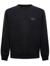 Small Logo Sweatshirt Sweatshirt Black - CP COMPANY - BALAAN 1