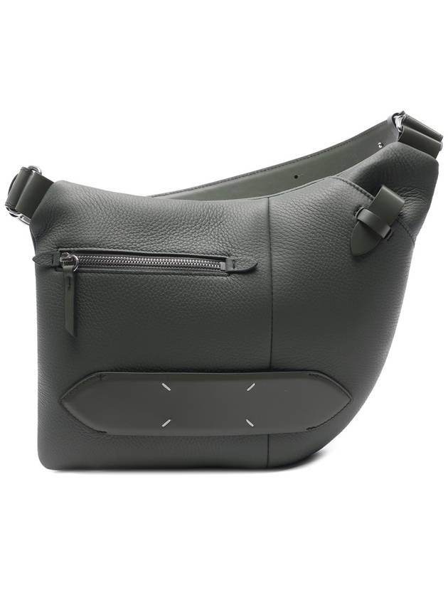 5AC Leather Cross Bag Green - MAISON MARGIELA - BALAAN 3