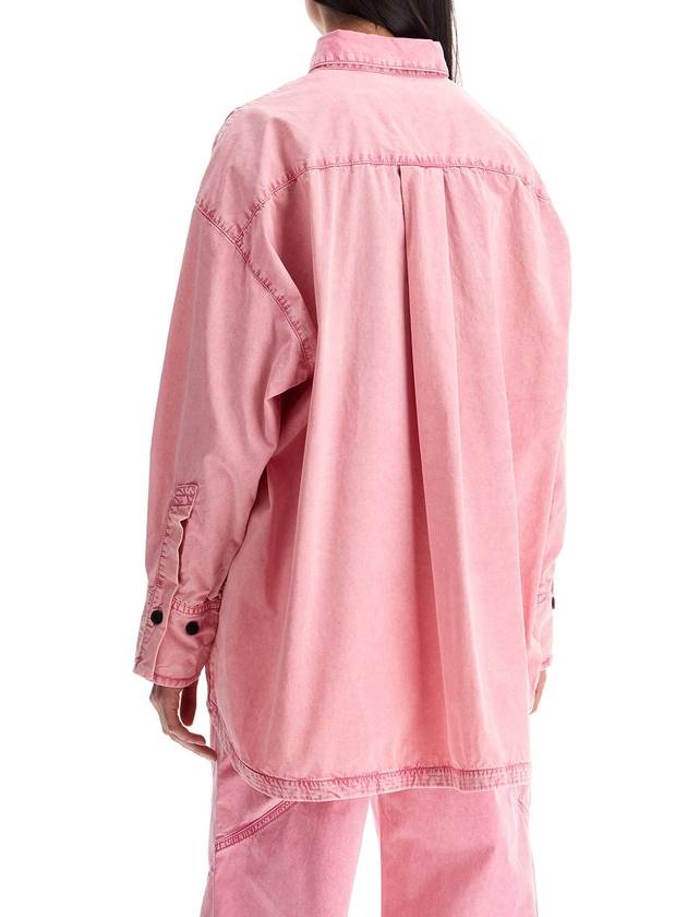 oversized pink shirt - THE ATTICO - BALAAN 3