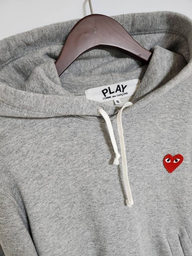 S Gray Redwappen Men Hoodie AZ T170 - COMME DES GARCONS - BALAAN 4