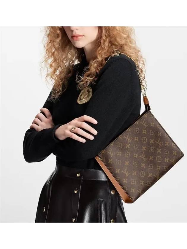 LOUIS VUITTON - アメニティチェーンモノグラムポーチバッグ M81412 - BALAAN