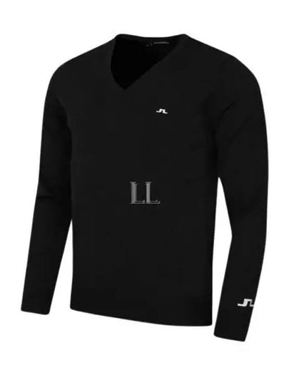 Men's Lymann Knit Sweater Black - J.LINDEBERG - BALAAN 2