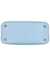 Galleria Saffiano Leather Small Tote Bag Light Blue - PRADA - BALAAN 7