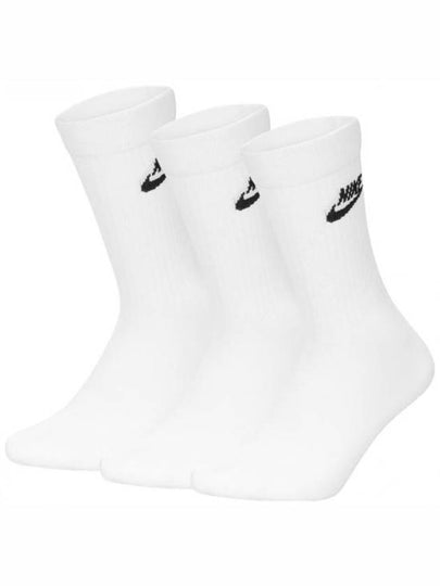 Everyday Essentials 3 Pack Socks White - NIKE - BALAAN 2