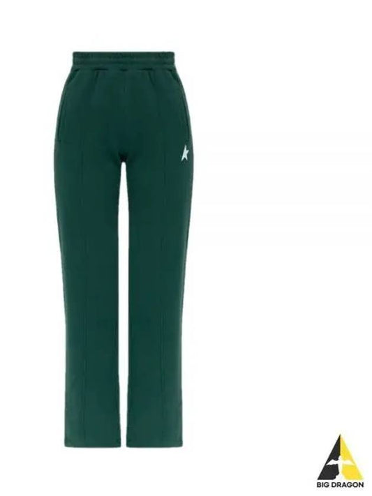 Star Logo Track Pants Green - GOLDEN GOOSE - BALAAN 2