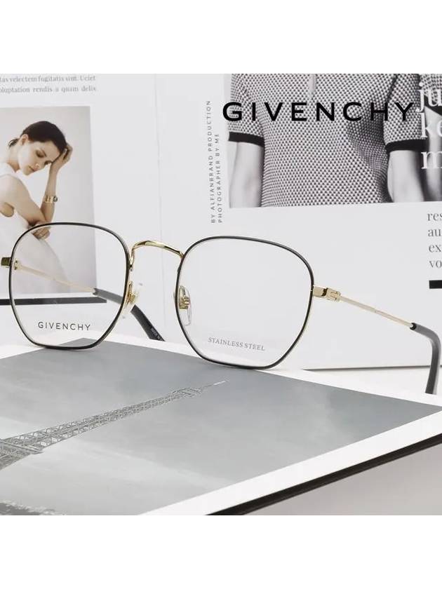 Glasses Frame GV0115 2M2 Black Polygon - GIVENCHY - BALAAN 2