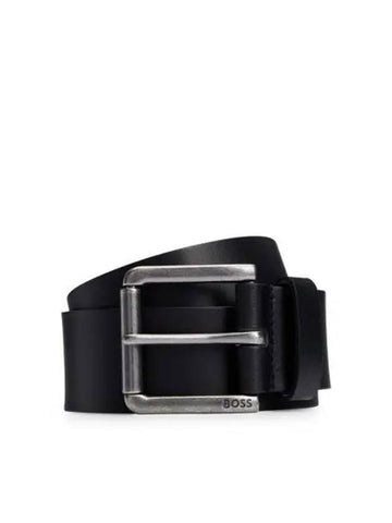 Joris logo buckle cowhide belt 50491889 001 - BOSS - BALAAN 1