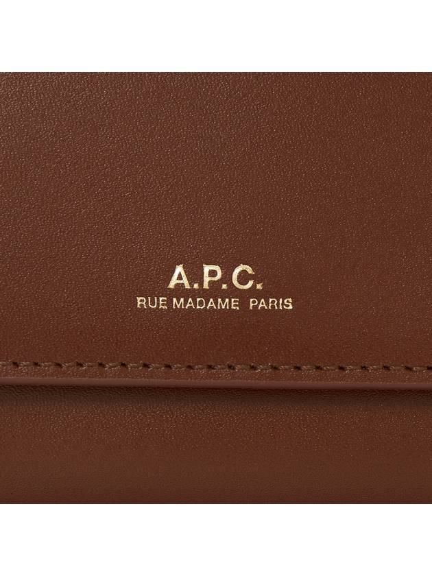 Lois Half Wallet Brown - A.P.C. - BALAAN 8