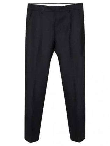 Cigarette fit virgin wool pants chino men s cotton - AMI - BALAAN 1